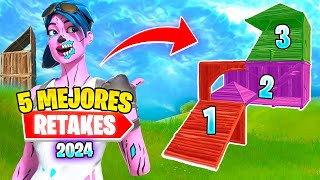 ✅Los 5 MEJORES Highground RETAKES FACILES para PRINCIPIANTES en Fortnite 2024❗ [upl. by Khan]