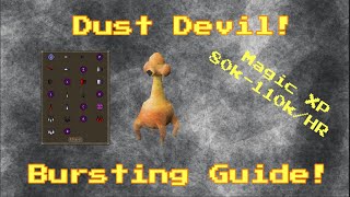 OSRS  Dust Devil Bursting Guide [upl. by Oralie]