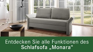 Schlafsofa mit Recamierer  Funktionsvideo [upl. by Latihs]