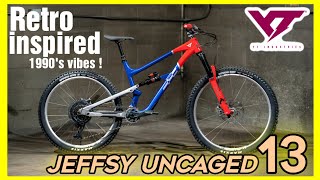 YT industries releases jeffsy uncaged 13  retro inspired mtb [upl. by Gui503]