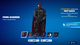 Moff Gideon and IG 11 are back Fortnite item shop [upl. by Annitsirhc]