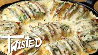 Jalapeño Popper Hasselback Potatoes Recipe [upl. by Millar]