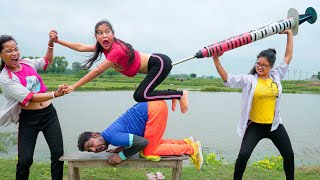 Must Watch New Game Special Comedy Video 2024 😎Totally Amazing Comedy Episode 66 By bomfuntv [upl. by Neahs]