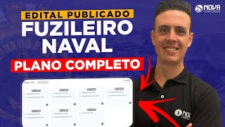 Concurso Fuzileiro Naval 2025 cronograma completo de estudos [upl. by Niret]