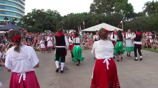 Darwin Italian Festival 2013  Tarantella Group 6pm [upl. by Munsey]