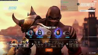 Overwatch 2 Rank 1 Doomfist Pro ZBRA Grinding On Korean Server [upl. by Lokcin455]