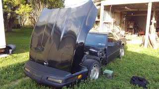 1992 Corvette Convertible Hardtop ResurrectionFirst Walk Around [upl. by Laughlin798]