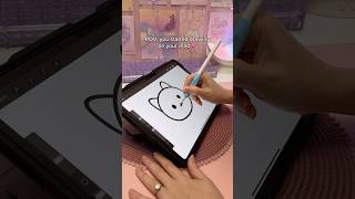 iPad drawing 💕✏️ apple pencil  procreate app  digital art  iPad accessories [upl. by Madden661]