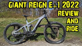 Giant Reign E1 2022  Review and Ride [upl. by Eniamreg202]