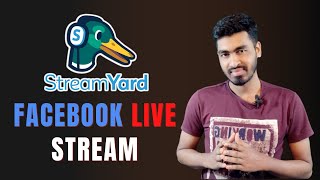 StreamYard Live Streaming Bangla Tutorial 2021  How to make Facebook live stream  Tech Spot Pro [upl. by Irpak661]