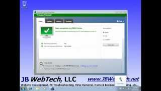 Microsoft Security Essentials Howto download install and run [upl. by Biebel]
