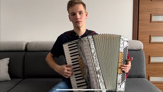 Niedaleko od Trencina akordeon Manfrini slovakmusic folklore akordeon [upl. by Caniff559]