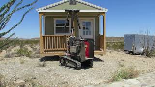 Bringing in the new cabin at Terlingua Ranch 2018 [upl. by Margarette]