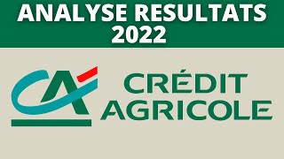 CREDIT AGRICOLE analyse fondamentale 2023 [upl. by Othello]