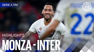 FIVE GOALS IN MONZA 🖐️  MONZA 15 INTER  HIGHLIGHTS  SERIE A 2324 ⚫🔵🇬🇧 [upl. by Inoue486]