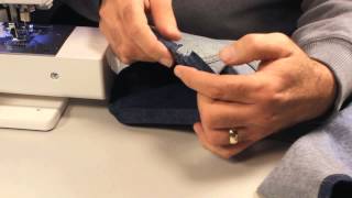 Jeans Hem Techniques On A Home Sewing Machine [upl. by Doownel]