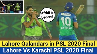 Lahore Qalandars in PSL 2020 Final  LQ vs MS PSL 2020  LQ vs Kk PSL 2020 Final  Match Analysis [upl. by Farica403]