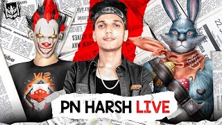 PN HARSH amp PN ROSE LIVE RANK PUSH TO GRANDMASTER 🤩🔥  PNHARSH SHORTS PNROSE FREEFIRELIVE [upl. by Anika]