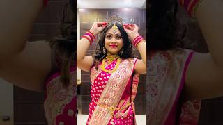 Chuna Sake Koi Mujhe 👸💃 Durga  Viral Hindi Song  Bong Girl Monti shorts song [upl. by Mendoza246]