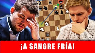 ¡¡íncreible MAGNUS CARLSEN es ATACADO A SANGRE FRÍA Y PIERDE MUY RÁPIDO  Late Titled Tuesday 2024 [upl. by Carmela]