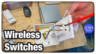 No More Wiring Light Switches  The Secret is Out  Quinetic Wireless Switch with Built in Receiver [upl. by Suraved626]