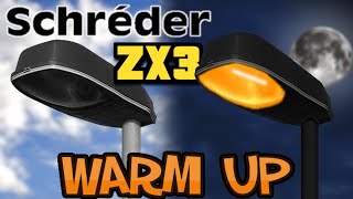 UrbisSchreder ZX3 Sodium Street Light Lantern Warm Up [upl. by Hardden]