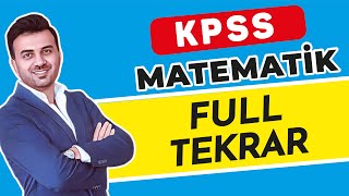 KPSS MATEMATİK FULL TEKRAR  ŞENOL HOCA [upl. by Eclud]