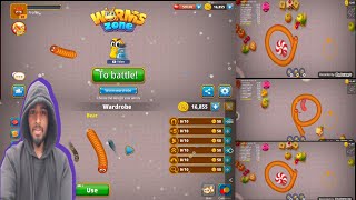 পাগলু সাপ  wormszoneio  bear snack ভাল্লুক সাপ  super fun kill  firgaming1140 [upl. by Adnoved958]