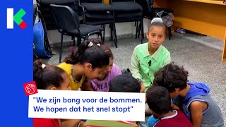 Hoe gaat het met de kinderen in Gaza en in Israël [upl. by Nickerson]