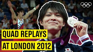 All Uchimura Kohei 🇯🇵2012 floor routines at the same time [upl. by Perreault]