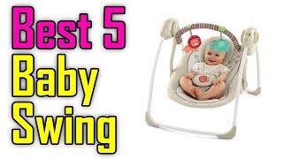 Best Baby Swing Reviews In 2020  Top 5 Baby Swing [upl. by Leif]