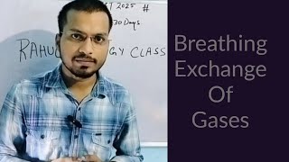 Breathing and exchange of gases Part 02 Class 11 NEET 2025 Respiratory organ Neet 2025 [upl. by Johnathon]