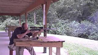 Savage Model 12 FVSS 308 Target Varmint rifle 200 yards [upl. by Erodeht]