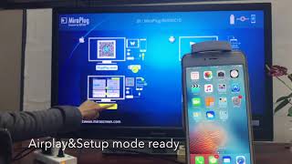 MiraScreen X6L iOS Setup And Mirror [upl. by Rossner]