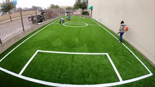 How to Build a Turf Soccer Field 365 Custom Turf Tutorial [upl. by Annij]