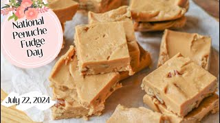 National Penuche Fudge Day [upl. by Emmye961]