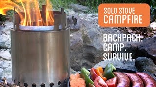 Solo Stove Campfire  Kickstarter Introduction [upl. by Droffilc]