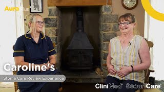 Stoma Care Review Patient Experience with Caroline and Stoma Care Nurse Louise [upl. by Suhpesoj]