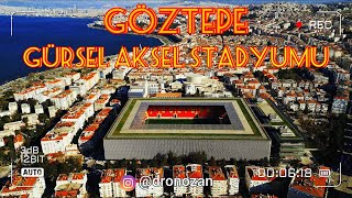 Göztepe Gürsel Aksel Stadyumu drone izmir [upl. by Gardel574]