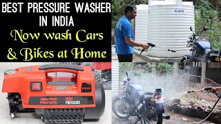 Best Pressure Washer in India  American Micronic Pressure Washer Review  NikGoals [upl. by Esylle]