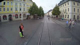 Train Ride Würzburg Germany  Timelapse [upl. by Eidaj]