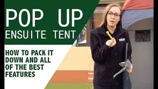 EPE Speedy Popup Ensuite Tent Setup amp Packup Demo as well as Features Review [upl. by Irrep]