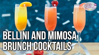 The Bellini and Mimosa  The Best Champagne Brunch Cocktails [upl. by Tyler]