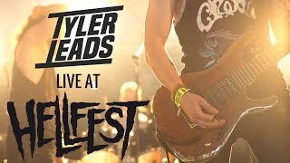 TYLER LEADS  Live  HELLFEST 2016 [upl. by Anialam]