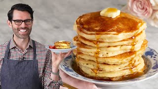 FLUFFY Pancakes Recipe [upl. by Hollyanne]