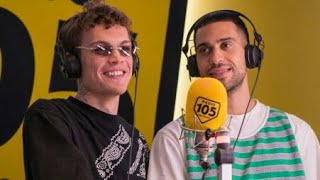 Mahmood e Blanco a 105 Mi Casa di Radio 105 1132022 [upl. by Darill113]