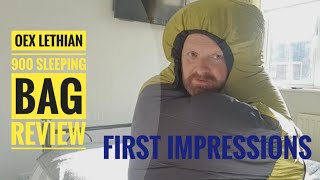 FOUR SEASON OEX LEVIATHAN EV 900 SLEEPING BAG REVIEW review wildcamping adventure backpacking [upl. by Netnilc536]