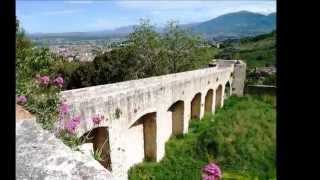 Ancient Spoleto Italy  In the Umbrian Foothills of the Apennines [upl. by Atillertse]