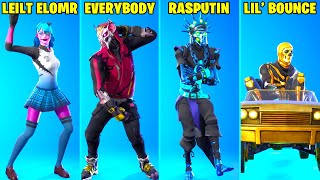 Top 25 Legendary Fortnite Dances amp Emotes Driftwalker Skin Rasputin Minty Legends Grisabelle [upl. by Malita]