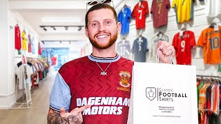 Behzinga Goes Shopping For CLASS Football Shirts  Shirt Shopping [upl. by Aliahs]